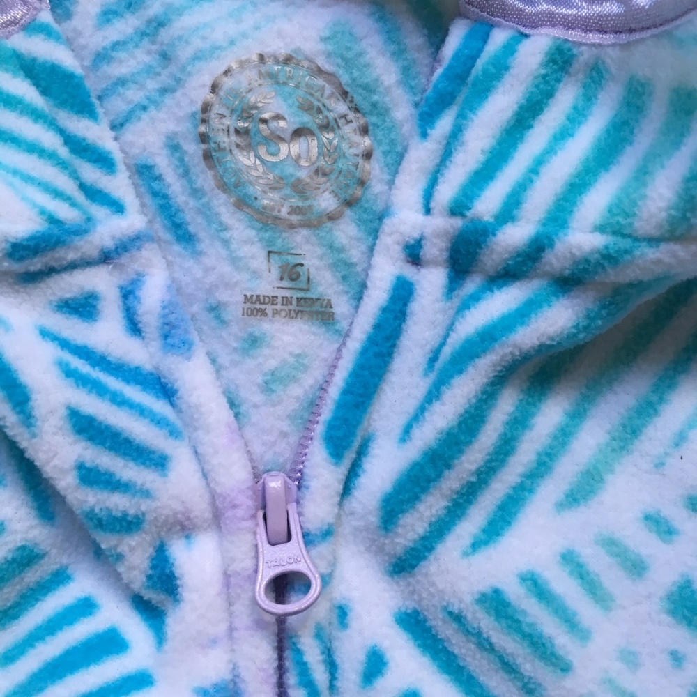 SO Fleece Jacket Size 16 - Picture 6 of 9
